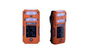 The Axen AX4™ is a practical four-gas monitor designed by Industrial Scientific to help organizations protect workers with dependable gas detection that is easy to deploy, use and maintain.