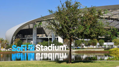 SoFi Stadium, Inglewood, Calif., Oct. 2025.