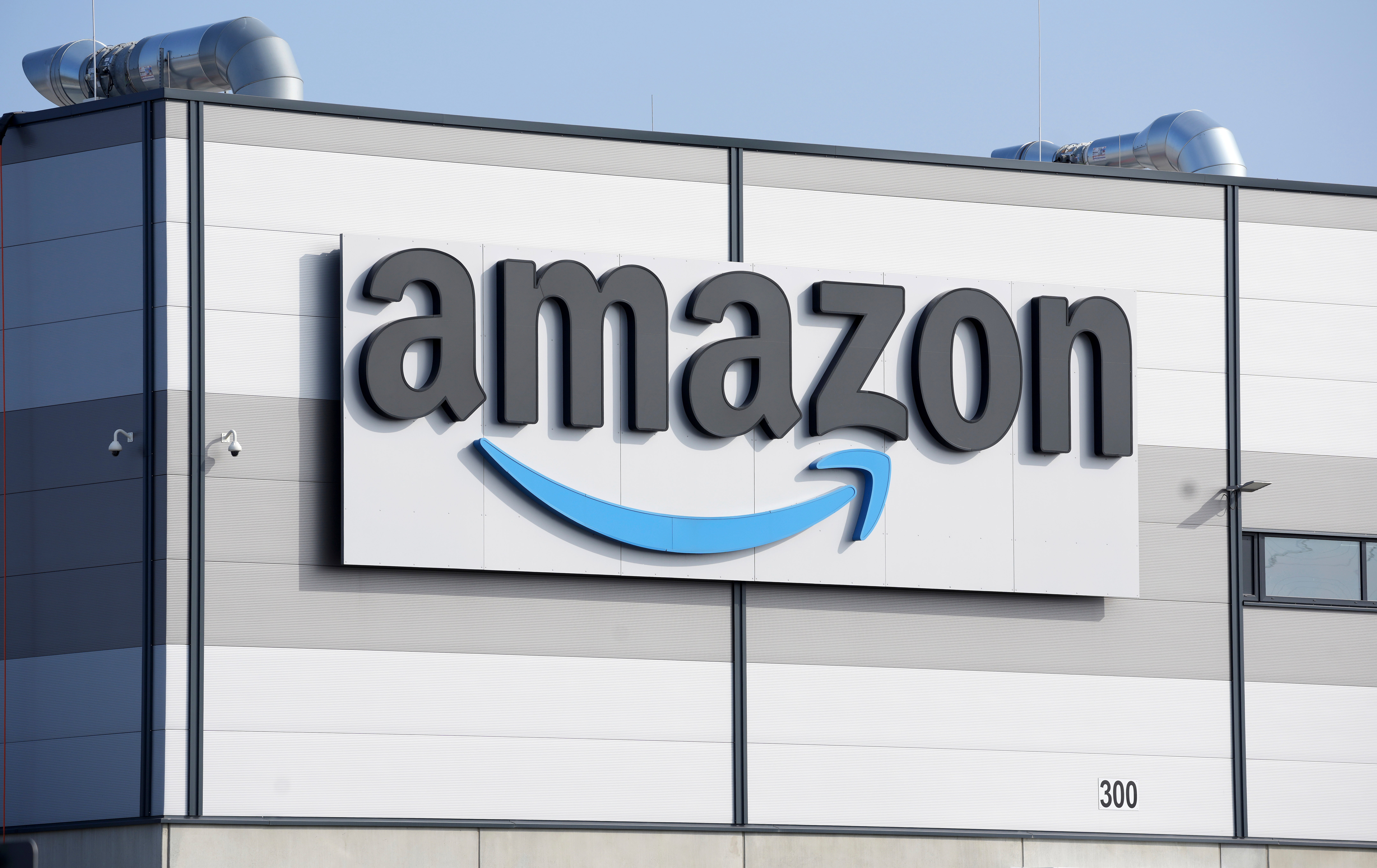 An Amazon facility in Schoenefeld, Germany, March 18, 2022.