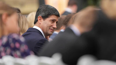 Federal Reserve Board Chairman Kevin Warsh attends an observance ceremony on the 25th anniversary of the 9/11 attacks, Sept. 11, 2026, at the Pentagon in Washington.