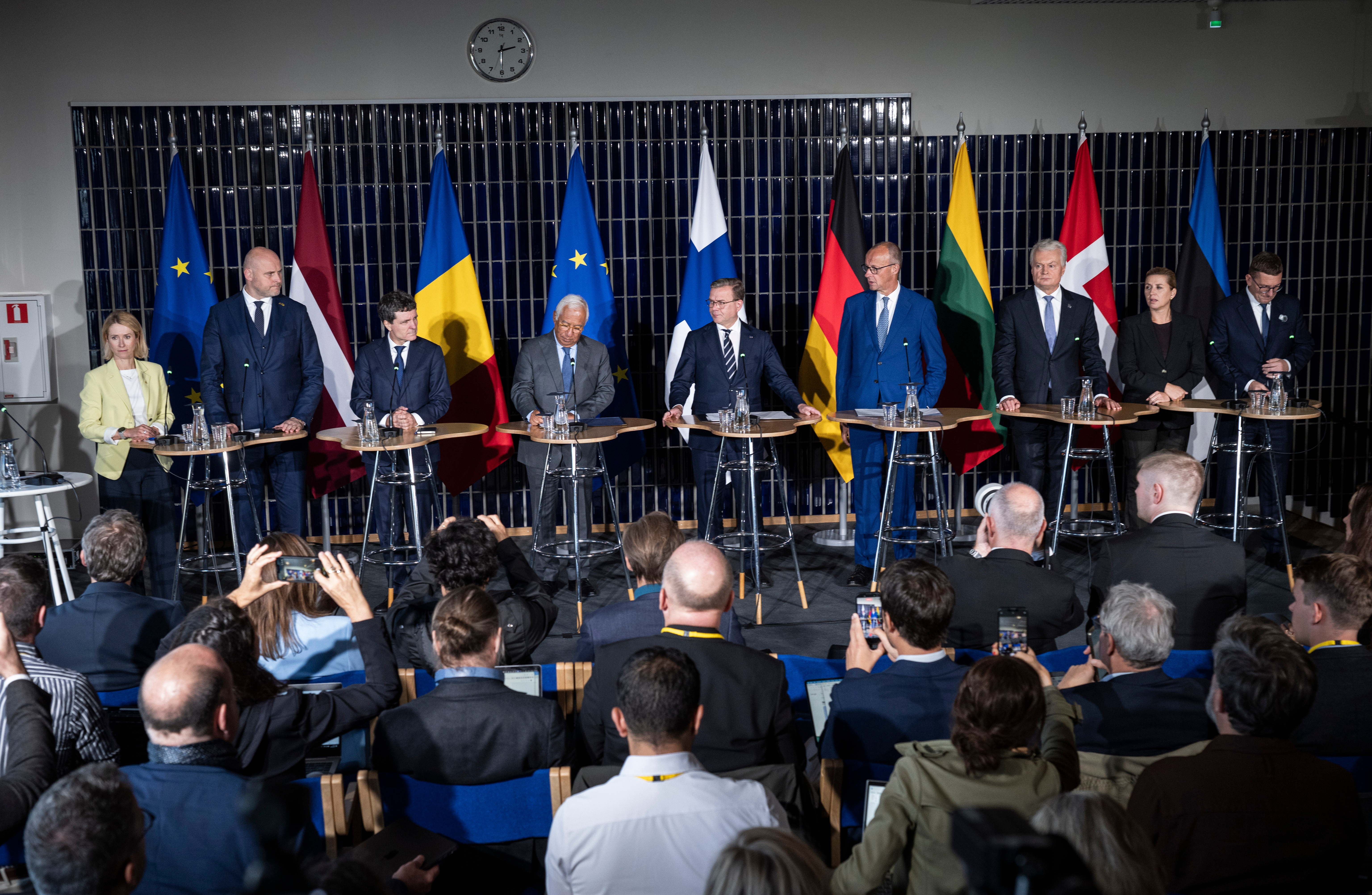 The European Arctic Summit in Rovaniemi, Finland, Sept. 14, 2026.
