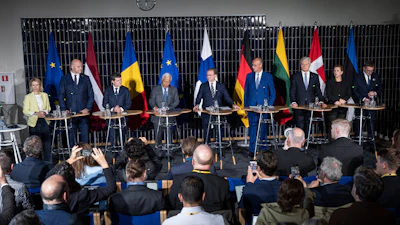 The European Arctic Summit in Rovaniemi, Finland, Sept. 14, 2026.