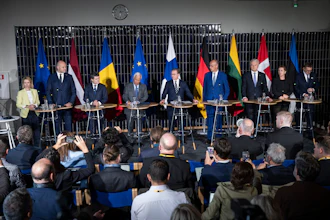 The European Arctic Summit in Rovaniemi, Finland, Sept. 14, 2026.