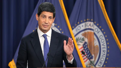 Federal Reserve Board Chairman Kevin Warsh speaks during a news conference at the Federal Reserve, Washington, Sept. 16, 2026.