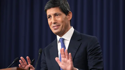 Federal Reserve Board Chairman Kevin Warsh speaks during a news conference at the Federal Reserve in Washington, Sept. 16, 2026.