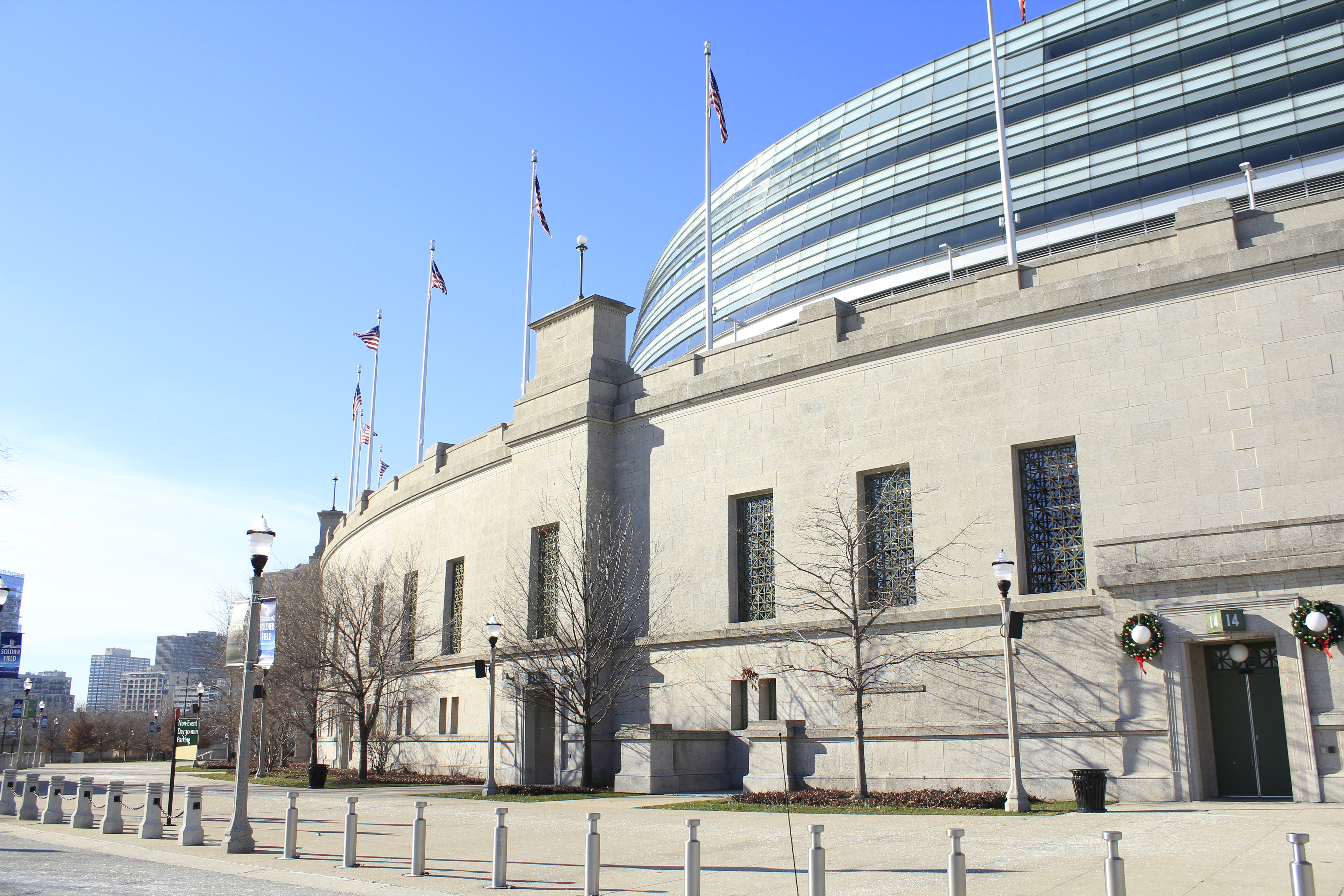 Soldier Field, Chicago, Dec. 2012.