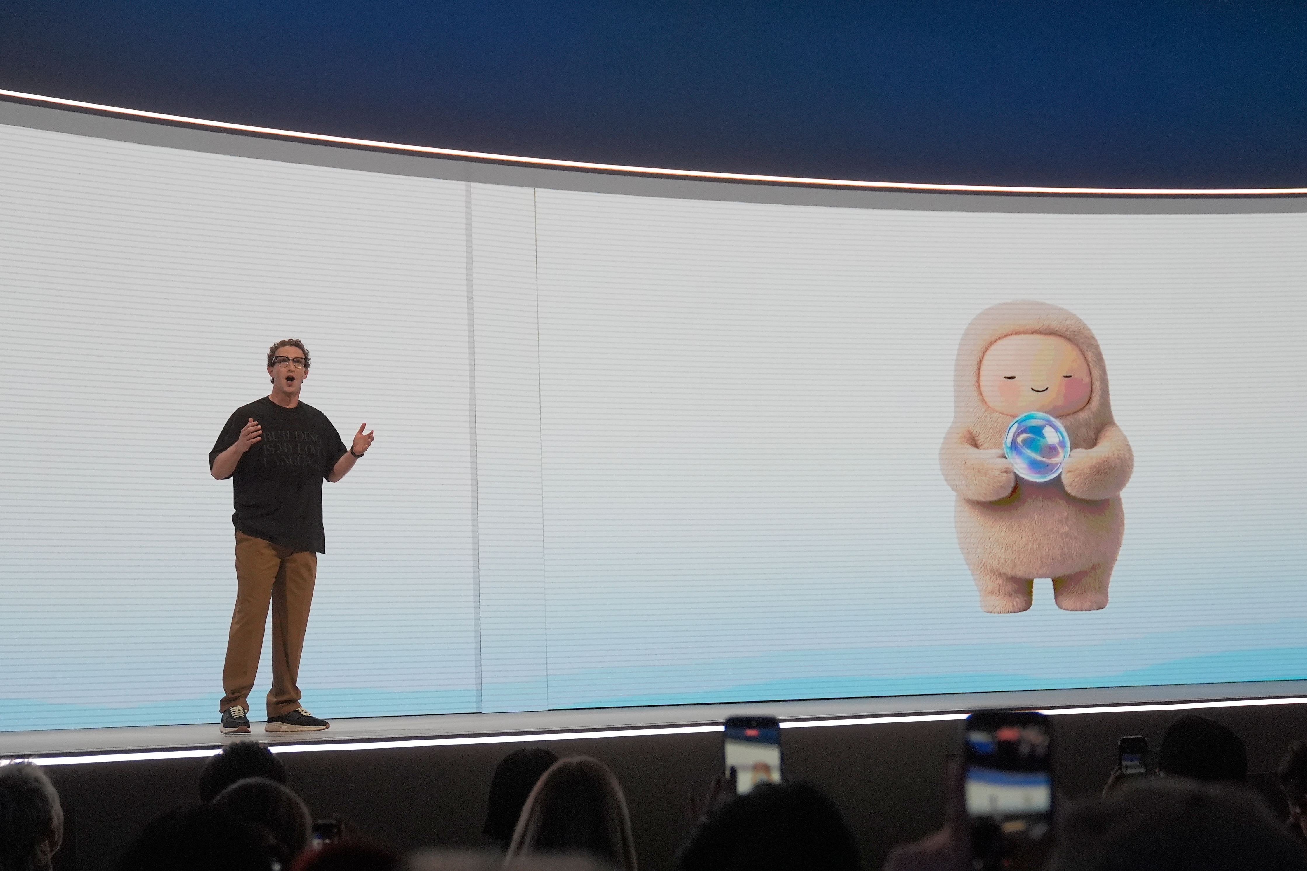 Meta CEO Mark Zuckerberg speaks during the Meta Connect conference, Sept. 23, 2026, Menlo Park, Calif.