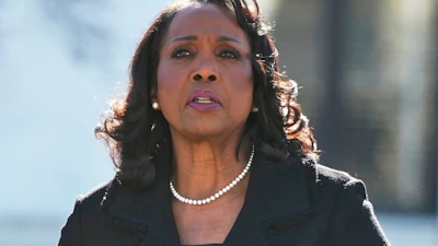 Federal Reserve Board of Governors member Lisa Cook leaves the Supreme Court in Washington, Jan. 21, 2026.