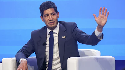 U.S. Federal Reserve Chairman Kevin Warsh speaks during the annual meetings of the International Monetary Fund and the World Bank Group in Bangkok, Oct. 16, 2026.
