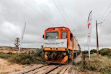 In this photo provided by the Transnet Freight Rail, a freight train that claims to be the longest in the world is seen in Saldanha Bay, South Africa, Oct. 17, 2026.