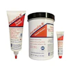 Fluoramics Formula 8 thread sealant products in three sizes: tube, jar, and small applicator tube